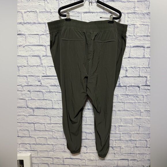 Athleta Brooklyn Legacy Mid Rise Jogger Olive Green - Picture 5 of 10
